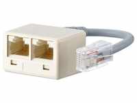 Metz Connect 130606480101-E ISDN-Adapter mit Verlängerung WE 8 - 2 x WE 8 R