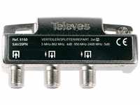 Televes SAV25FN 2-fach F-Verteiler