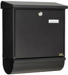 Burg W&auml;chter Comfort-Set 91300 S Stahlblech-Briefkastenset, &Ouml;ffnungsstopp, mit