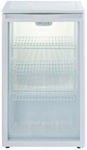 PKM GKS102 Stand Glast&uuml;r Flaschenk&uuml;hlschrank, 50,5 cm breit, 105 L, 3 Drahtablagen,