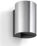 Philips myGarden LED-Wandleuchte, 4,5W, 525lm, 2700K, Edelstahl (915005403801)