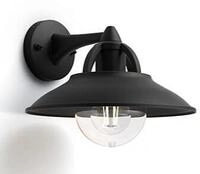 Philips myGarden Cormorant LED Wandleuchte, E27, IP44, schwarz (915005553301)