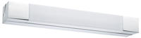 Paulmann LED Spiegelleuchte Quasar IP44 3000K 570lm 230V 7,5W, chrom/wei&szlig; (79714)