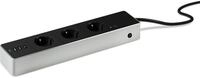 Eve Energy Strip HomeKit, Smarte Steckdosenleiste, schwarz/grau (10EAZ8301)