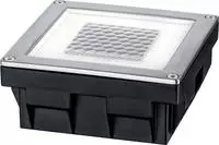 Paulmann Solar Cube Bodeneinbauleuchten-Set, 0,24W, 2700K, edelstahl/klar (937.74)