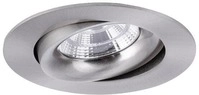 Brumberg LED-Einbaustrahler, 350mA, 5,5W, 3000K, rund, nickel matt (12276153)