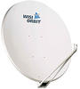 Wisi OA13A Satelliten-Antenne, 125cm, hellgrau