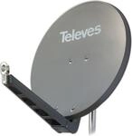 Televes S85QSD-G Aluminium Sat-Reflektor, graphit (790302)
