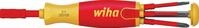 Wiha SB 2831-09020 LiftUp electric Schraubendreher mit Bit Magazin, rot/gelb (38612)