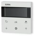 Gira 536627 System 3000 Jalousie- und Schaltuhr Display, System 55, reinwei&szlig;
