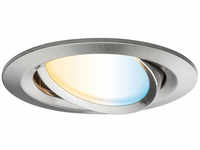 Paulmann LED Einbauleuchte Smart Home Zigbee 3.0 Nova Plus Coin schwenkbar rund 84mm