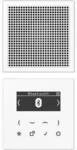 Jung DABLS1BTWW Smart Radio DAB+ mit Bluetooth-Set Mono, alpinwei&szlig;