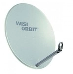 Wisi OA38G Satellitenantenne, 80cm, lichtgrau