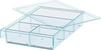 Bosch KSZ10010 Aufbewahrungsbox mit f&uuml;nf herausnehmbaren Schalen