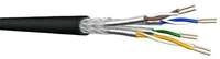 Draka UC900 SS23 Cat.7 S/FTP 4P PE Datenkabel, AWG23, schwarz, Ring, 50m...