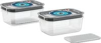 Bosch MSZV0FC2 Vakuum-Frischhaltedose, 2 Boxen, 1,2 L