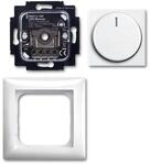 Busch-Jaeger 6523 UJ-914-102 Drehdimmer LED, Busch-balance Si, Komplettset,