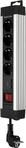 REV Steckdosenleiste Supraline, Schalter und USB, 4-Fach, 2xUSB, mit Schalter,...
