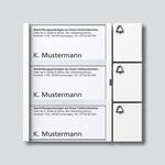 Siedle Vario TM 612-3 W Tasten-Modul, wei&szlig; (200035521-00)
