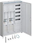 Hager ZB333U25N Komplettschrank, universZ, 1100x800x205mm, SKII, IP44, 2ZP, VF-5rh,