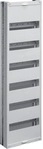 Hager ZU26KS Verteilerfeld, univers Z, H&ouml;he 900mm, 6-reihig, 1-feldig, PE/N