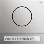 Gira 5565920 System 106 T&uuml;rstationsmodul Edelstahl
