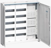 Hager FWB53K1 Feldverteiler AP, univers, IP31, SKII, 120PLE+Mediafeld, mit