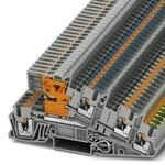 Phoenix Contact PTI 2,5-PE/L/NT Dreistock-Installationsklemme grau (3213946), L:101