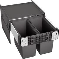 Blanco Select II 50/2 Abfallsammler, 2x 19L Eimer, grau (526201)