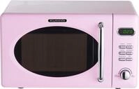 Wolkenstein WMW720 SP Retro Stand Mikrowelle, 700W, 20L, 5 Leitungsstufen,