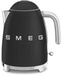 Smeg KLF03BLMEU 50s Style Wasserkocher, 2400 W, 1,7L, Soft Opening Kannenverschluss,