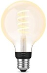 Philips Hue White Ambiance LED Lampe, Filament Globe G93, E27, 7W, 550lm, 2700K