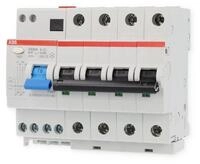 ABB DS204 A-B16/0,03 FI/LS-Kombination 6kA, 4P,Typ A, Ausl&ouml;ser B, 16A, 30mA