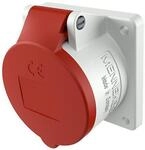 Mennekes Anbaudose CEE, 16A, 5-Polig, 6h, 400V, IP44, rot (1385)