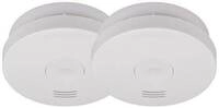Brennenstuhl Rauchwarnmelder SET mit integrierter Batterie, 2x RM L 3100, wei&szlig;