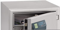 Burg W&auml;chter Diplomat MDT 740 E FP Tresor, Elektronikschloss mir Fingerscan, 28,3 L,