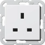 Steckdose &bdquo;British Standard&rdquo; (BS 1363) 13 A 250 V~ mit Shutter, Internationale