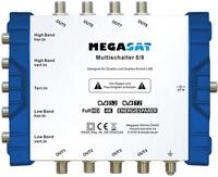 MEGASAT Multischalter, 5 Eing&auml;nge, 8 Ausg&auml;nge, Profiline (0600150)