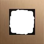 Gira 021138 Abdeckrahmen, 1-fach, Esprit, bronze