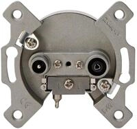 Kopp 923900180 Antennensteckdose, TV/RF, Durchgangsdose und/oder Enddose