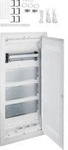 Hager VU48WWH Volta Multimedia Kleinverteiler, Unterputz, 4-reihig, 48 PLE, IP30, mit