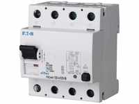 Eaton FRCMM125401B FI-Schalter, 125A, 4-Polig, 100mA, TypB (171185)