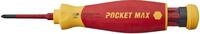 Wiha SB 2831-09040 PocketMax Schraubendreher mit Bit Magazin (45296)