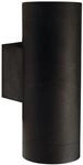 Nordlux Tin Maxi Double Wandleuchte, 2x35 Watt, GU10, IP54, schwarz (21519903)