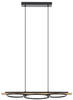Eglo BOYAL Pendelleuchte, 2x12,5W, 1x15,5W, 3600lm, 3000K, schwarz (99625)