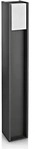 Philips Ecomoods Sockel-/Wegeleuchte, E27, IP44, Hue Bridge, anthrazit...