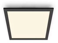Philips CL560 Funktional LED Deckenleuchte, 12W, 1100lm, 2700K, IP20, schwarz