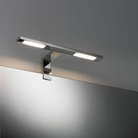 Paulmann Galeria LED Spiegelleuchte Hook IP44 2700K 2x280lm 230V 2x3,2W, chrom