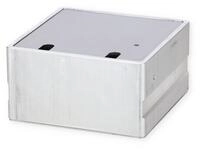 BS BODENSTECKDOSEN 8802B Bodensteckdose, 2-fach, 2x Schuko, eckig (8802B1)