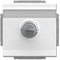 Busch-Jaeger 20 EUKNBSL-84-101 SCHUKO Steckdosen-Einsatz mit Klappdeckel und Schloss,